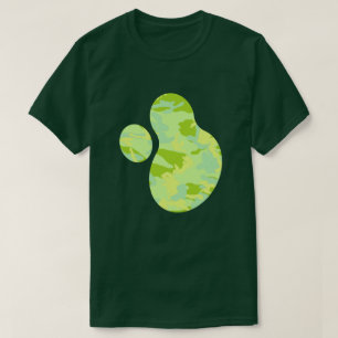 Camiseta Patrón de Camuflaje SpringTime Camo con Pintura Sa