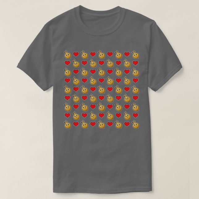 Camiseta Patrón de cebolla (Diseño del anverso)