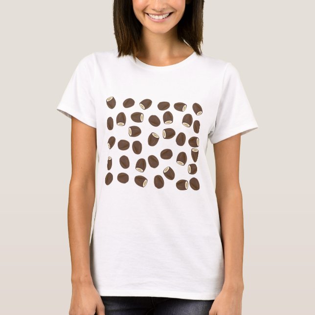 Camiseta Patrón de coco (Anverso)