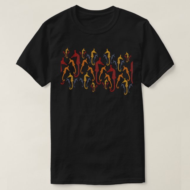 Camiseta Patrón de colorido aborigen australiano polinesio (Diseño del anverso)