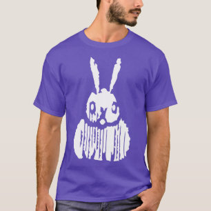 Camiseta Patrón de conejito blanco Art Nouveau
