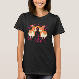 Camiseta Patrón de corazón lindo y decoración de San Valent