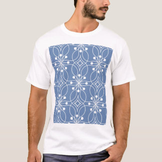 Camiseta Patrón de cosecha geométrica de líneas de onda