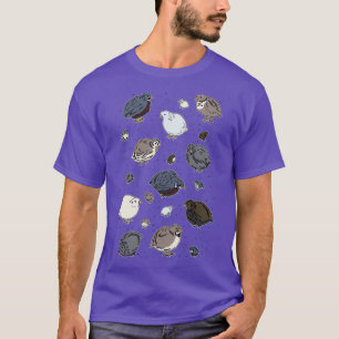 Camiseta Patrón de Cuchillo de botón