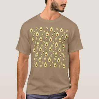 Camiseta Patrón de diversión de aguacate