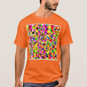 Camiseta Patrón de espectro abstracto colorido