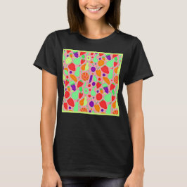 Camiseta Patrón de espectro de colores fructíferos