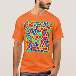 Camiseta Patrón de estilo y Moda colorido