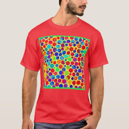 Camiseta Patrón de estilo y Moda colorido