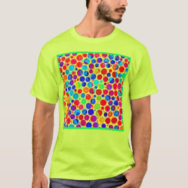 Camiseta Patrón de estilo y Moda colorido