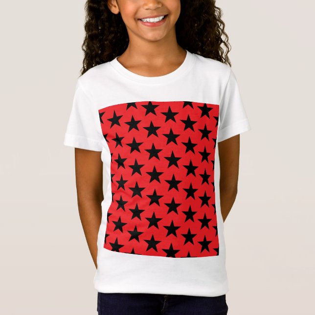 Camiseta Patrón de estrellas 10 (Anverso)