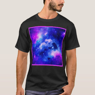 Camiseta Patrón de exploración vibrante de nebulosa