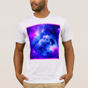 Camiseta Patrón de exploración vibrante de nebulosa