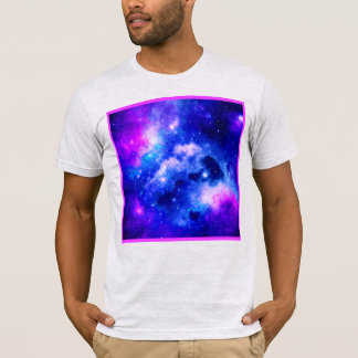 Camiseta Patrón de exploración vibrante de nebulosa