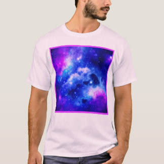 Camiseta Patrón de exploración vibrante de nebulosa