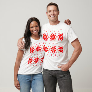 Camiseta Patrón de Feliz Navidad 5
