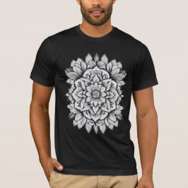 Camiseta patrón de flor