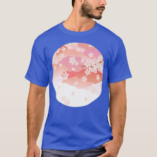 Camiseta Patrón de flor tradicional japonés 2