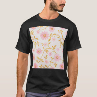 Camiseta Patrón de flores simple