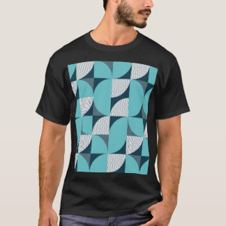Camiseta Patrón de forma geométrica creativa