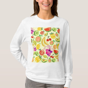 Camiseta Patrón de frutas