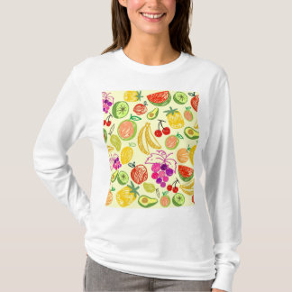 Camiseta Patrón de frutas