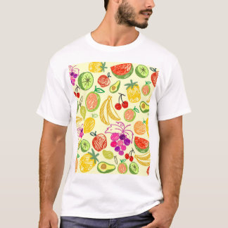 Camiseta Patrón de frutas