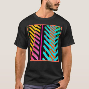 Camiseta Patrón de fusión de color dinámico
