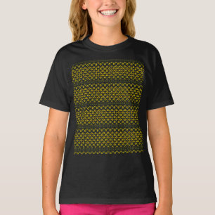 Camiseta Patrón de girasol ruso contemporáneo