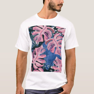 Camiseta Patrón de grifo tropical acuático de verano