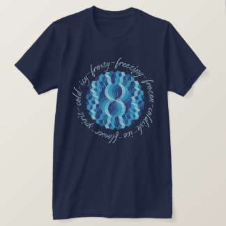 Camiseta Patrón de hielo-espíritu