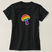 Patrón de hongo del orgullo arcoiris LGBTQIA