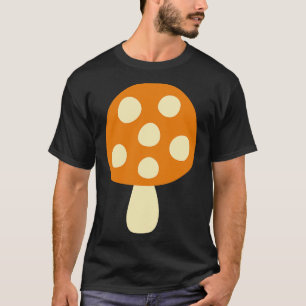 Camiseta Patrón de hongos Cute Estética Micología Hongos Fo