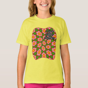 Camiseta Patrón de ilimidades rojas