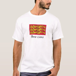 Camiseta Patrón de Inglaterra de tres leones