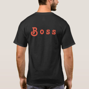 Camiseta Patrón de inicio de sesión de jefes en múltiples b