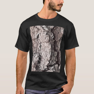 Camiseta Patrón de madera de árbol