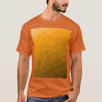 Patrón de malla geométrica con gradiente naranja