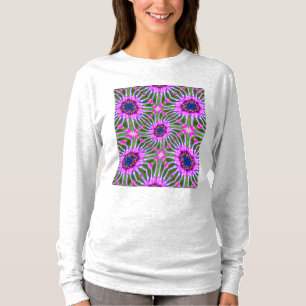 Camiseta Patrón de margarita estética