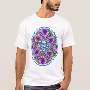 Camiseta Patrón de margarita estética