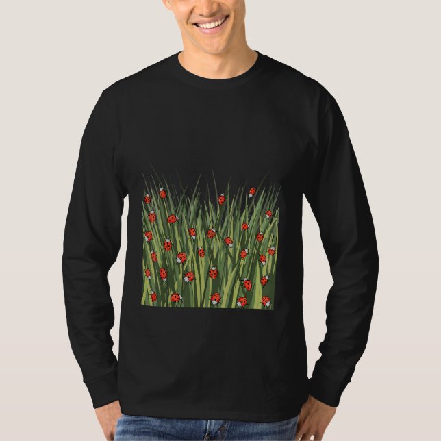 Camiseta Patrón de mariquita (Anverso)