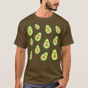 Camiseta Patrón de medio aguacate corto