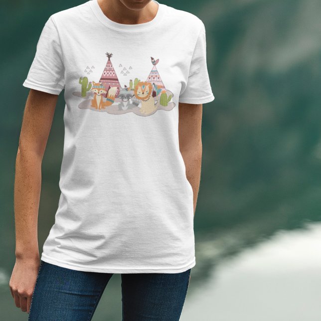 Camiseta Patrón de nativos indígenas de la tribu Woodland S (Subido por el creador)