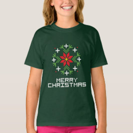 Camiseta Patrón de navidad 6
