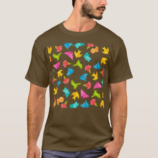 Camiseta Patrón de origen colorido