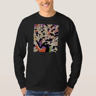 Camiseta Patrón de parejas de baile Art Deco | Era del Jazz