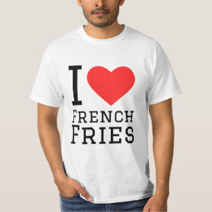Camiseta Patrón de patatas fritas