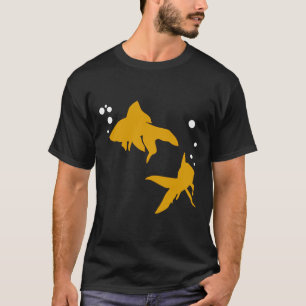 Camiseta Patrón de peces dorados Don Be Koi