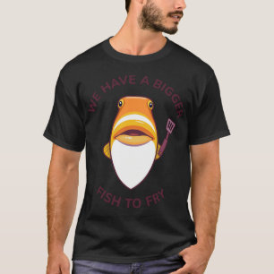 Camiseta patrón de pez betta