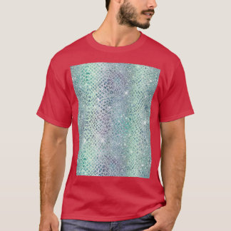 Camiseta patrón de piel de serpiente de diamante Gráfico
